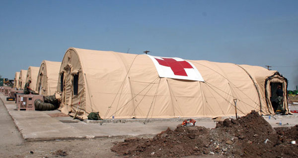 Medical Tents & Temporary Roofing