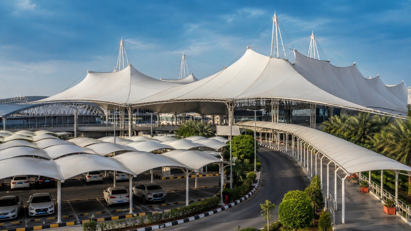 Leading Tensile Fabric Manufacturer in India for Modern Infrastructure Projects 