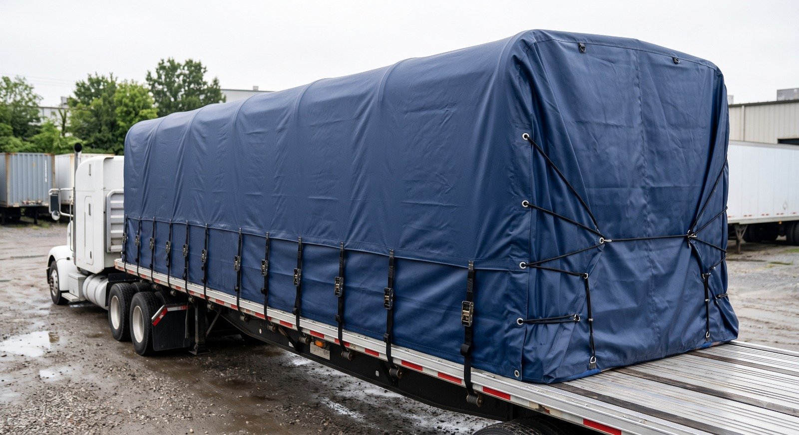 Tarpaulins for Truck Containers: Meeting Export Cargo Protection Standards