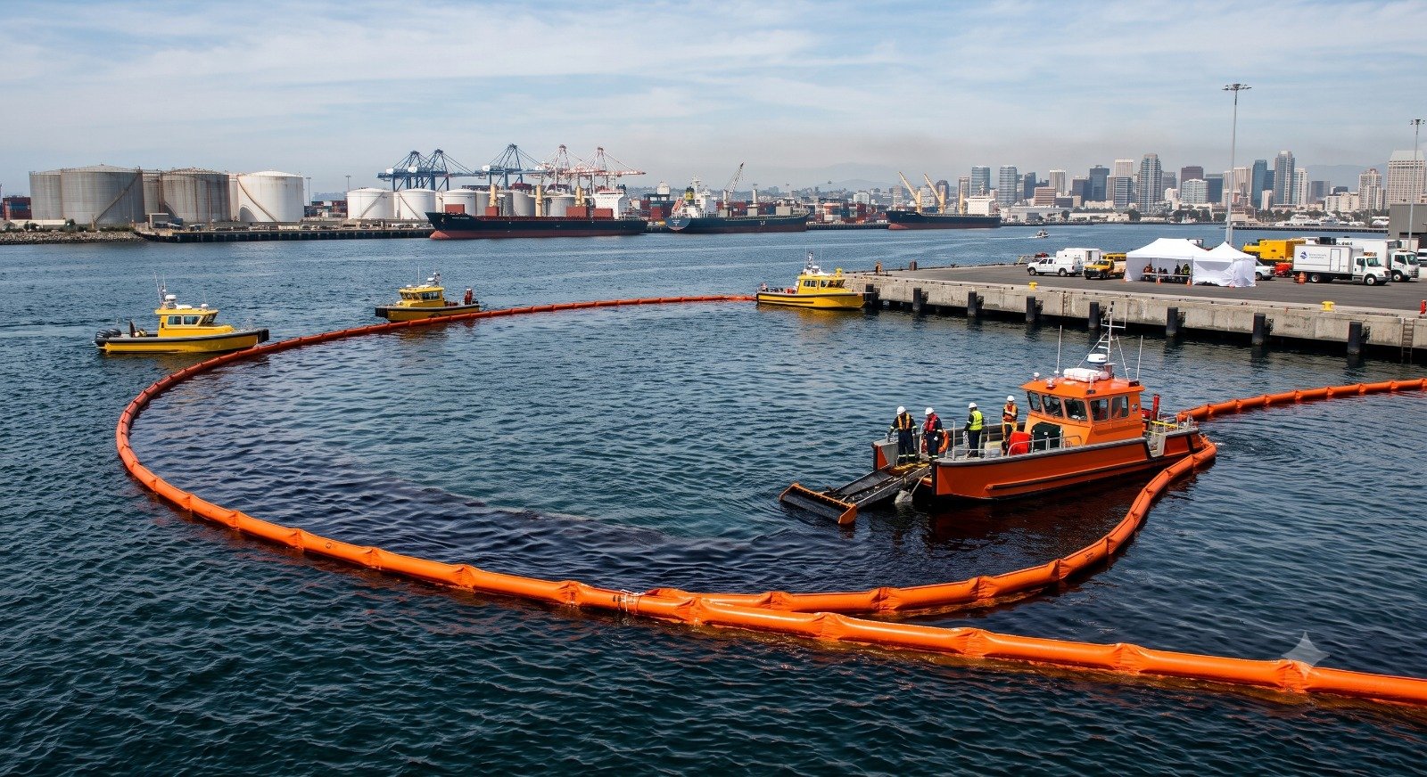 What Is Oil Booms? How It Works & Where It's Used | Lucky International 