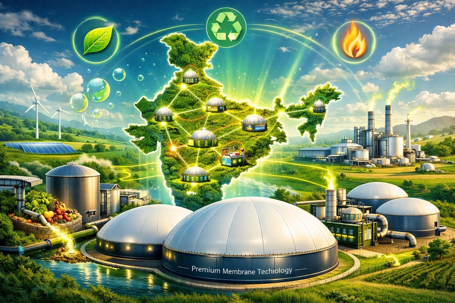  Why Leading Biogas Projects in India Prefer Lucky International Membrane Solutions   
