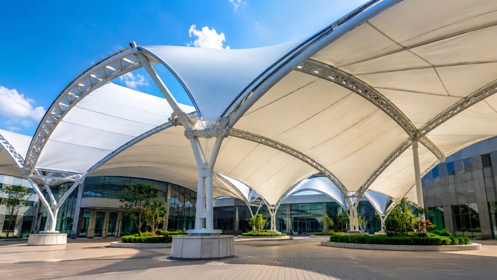 India's No. 1 Tensile Roof Manufacturer: Why Businesses Choose PVC Coated Fabric Solutions