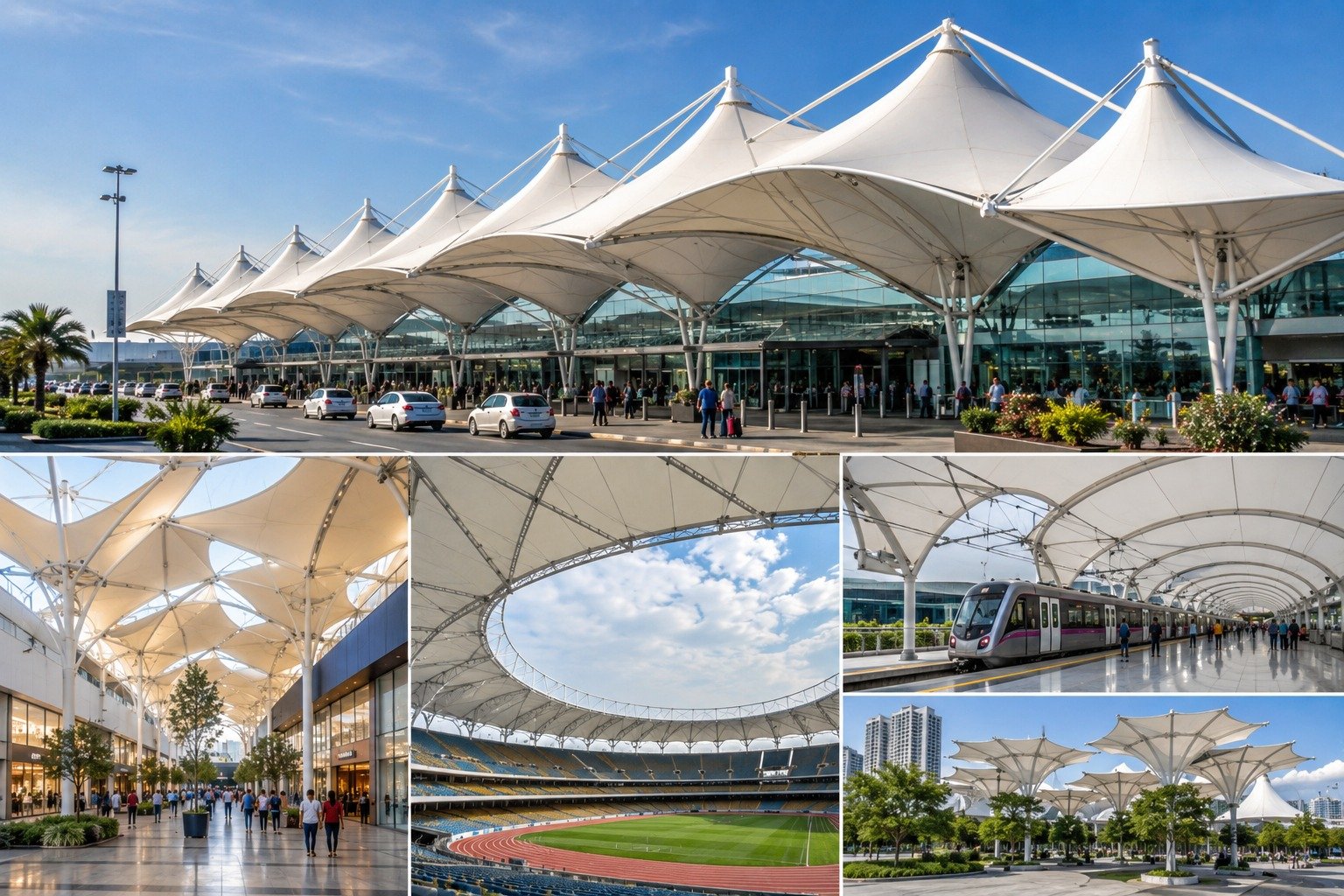 Why PVC Coated Fabrics Are the Future of Modern Tensile Architecture in India 